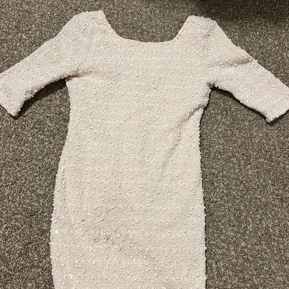 Forever 21 Cream Dress, Size L